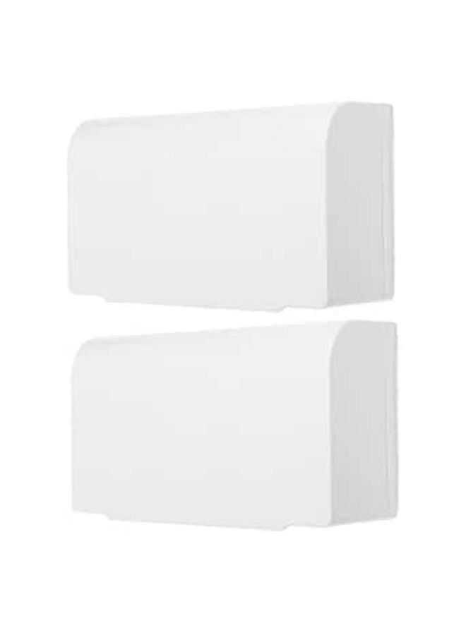 KICHOUSE 2 Pack Adhesive Weatherproof Outlet Box Covers For Wall Easy Installation - Image 1