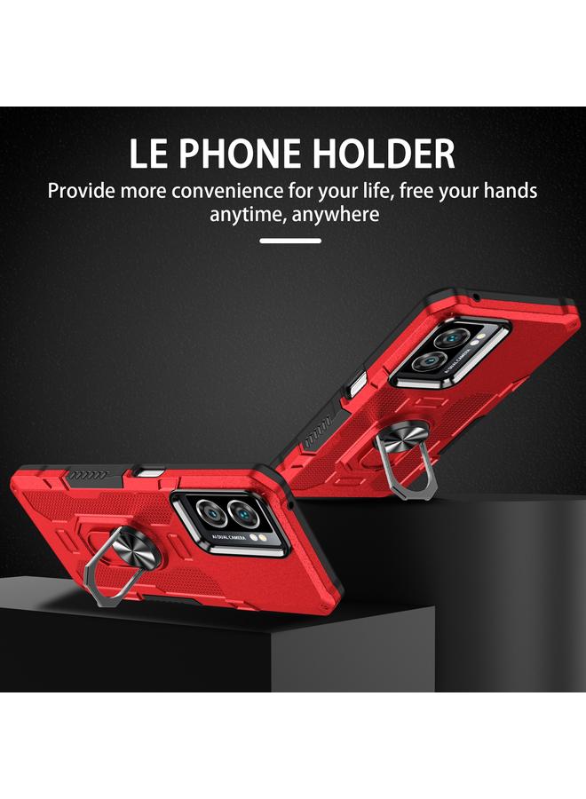 S-TOP Case For OPPO A57 5G Ring Holder Armor Hybrid Phone Case - Image 2