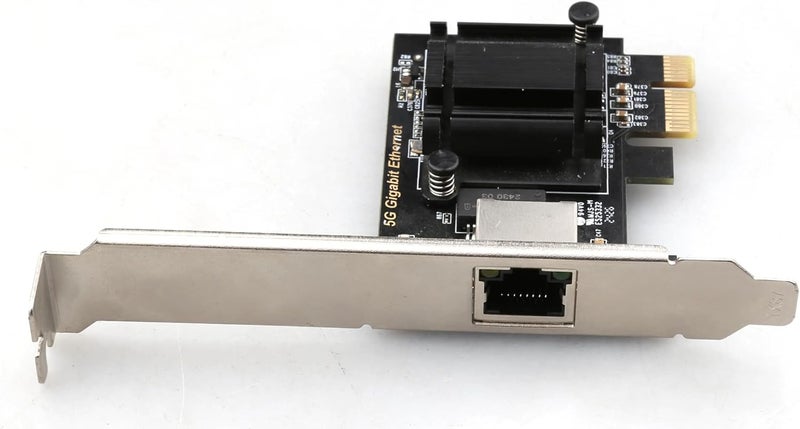 Tenext Realtek Chipset 5 Gigabits Gbps PCIe PCI Express Ethernet Network Interface Card Adapter with Low Profile Bracket for Desktop PC/Mac(No Software) - Image 5