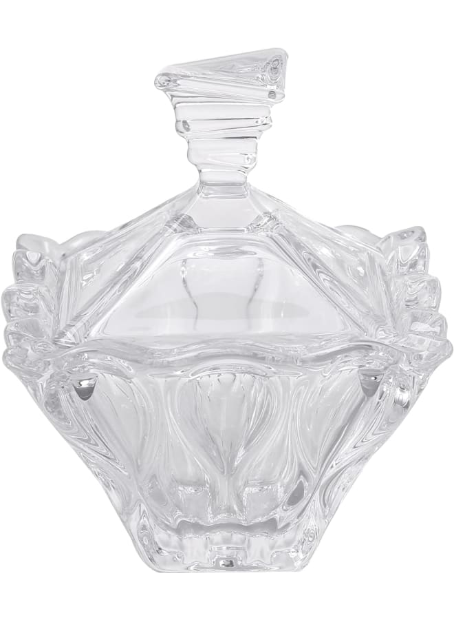 Bohemia Ocean Small Bowl Box, Crystal, Transparent - Image 1