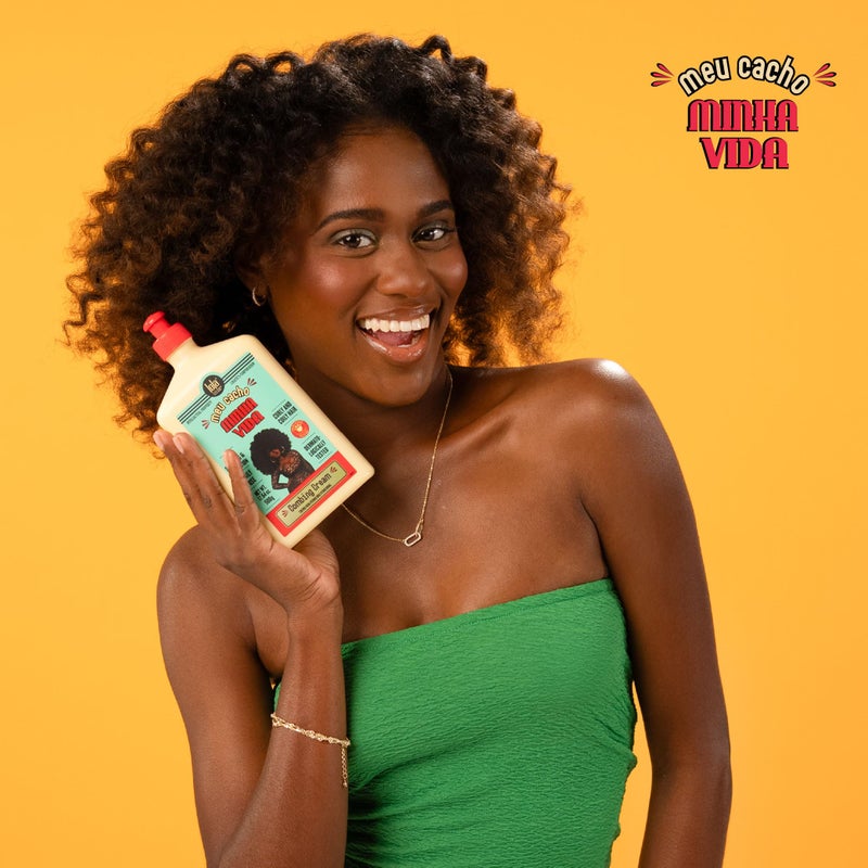 LOLA لولا من ريو - شعري هو حياتي - كريم تمشيط فائق لفك التشابك للشعر الناعم، المتألق، المرطب، والمحدد 17.6 أونصة سائلة - Image 3