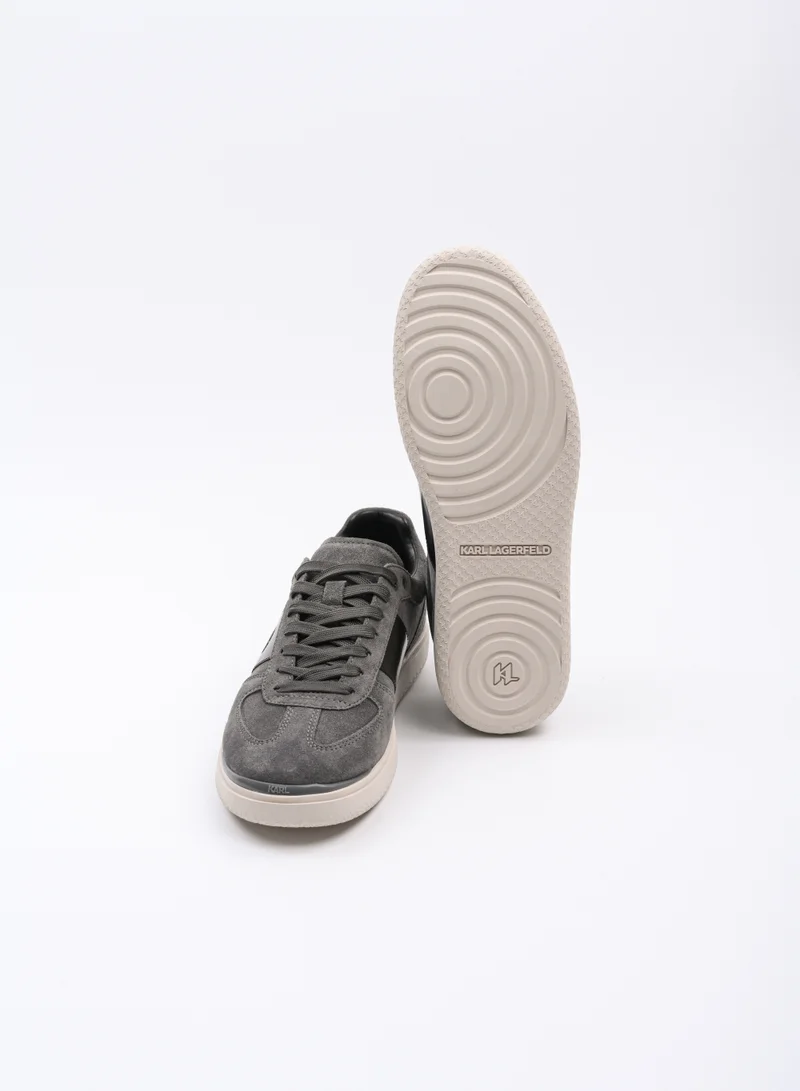 Karl Lagerfeld Atlas Logo Detailed Lace Up Low Top Sneakers
