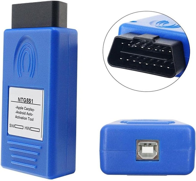 Car Activation Tool NTG5 S1 Plug and Play Compatible Benz OBD Activation Tool Applicable Upgrade Entertainment System (Blue) - Image 4