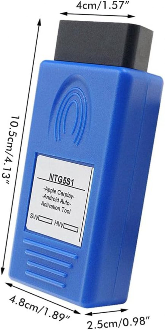 Car Activation Tool NTG5 S1 Plug and Play Compatible Benz OBD Activation Tool Applicable Upgrade Entertainment System (Blue) - Image 1