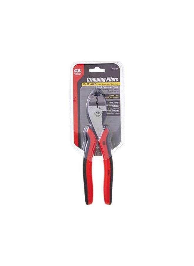 Gardner Bender - Bender GS-388 Electrical Pliers, Crimper & Cutter, Comfort Grip, Aluminum & Copper Wire, Hand Tool, 8 in, Red - Image 1