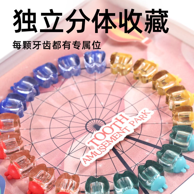 T10 Plastic Po Frame Deciduous Teeth Box For Boys And Girls Deciduous Teeth Fetal Hair Collection Commemorative Storage Box Baby Souvenirs - Image 4
