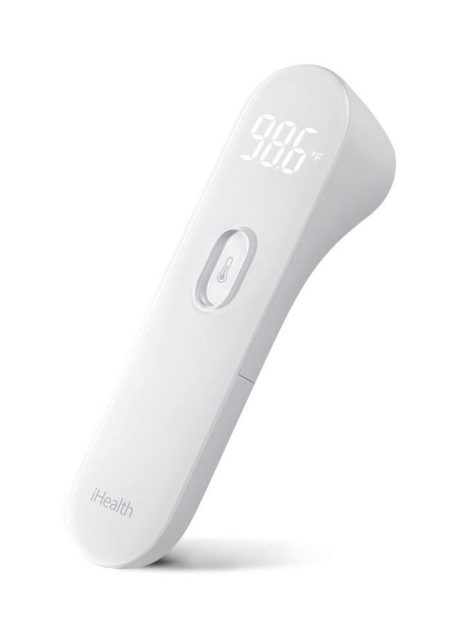 Notouch Forehead Thermometer Digital Infrared Thermometer For Adults And Kids Touchless Baby Thermometer 3 Ultrasensitive Sensors Large Led Digits Quiet Vibration Feedback Non Contact