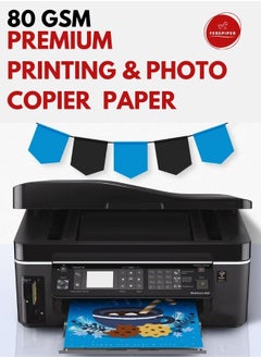 ferepiper Ferepiper™ 100PCS A4 size 10 assorted colors 80 gsm copier quality paper for printing art craft origami  - Image 4