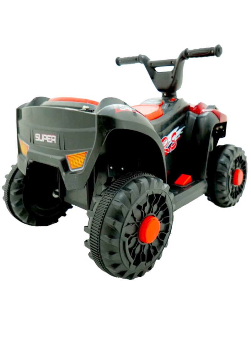 صندوق العاب دراجة أطفال كهربائية تعمل بالبطارية مع ضوء وUSB وموسيقى للأطفال من سن 2 إلى 4 سنوات - Image 5