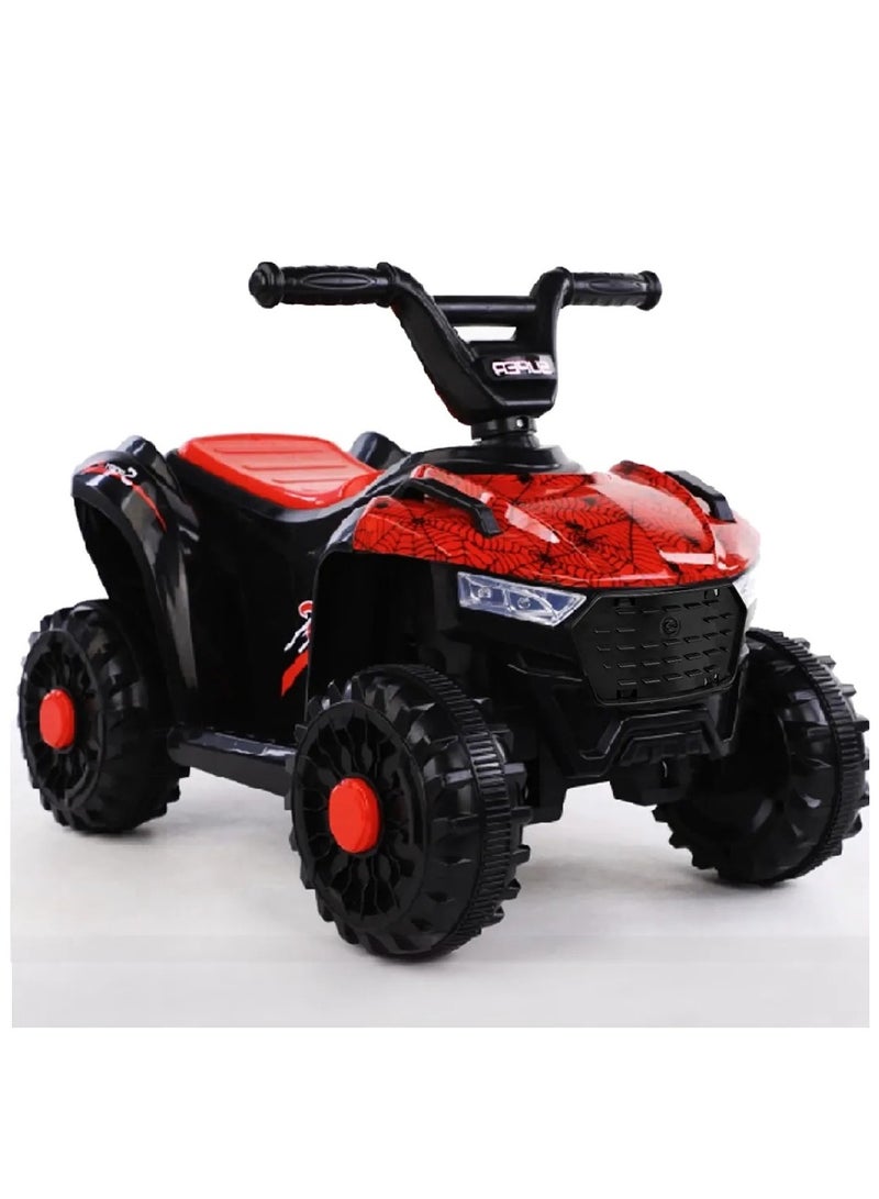 صندوق العاب دراجة أطفال كهربائية تعمل بالبطارية مع ضوء وUSB وموسيقى للأطفال من سن 2 إلى 4 سنوات - Image 1