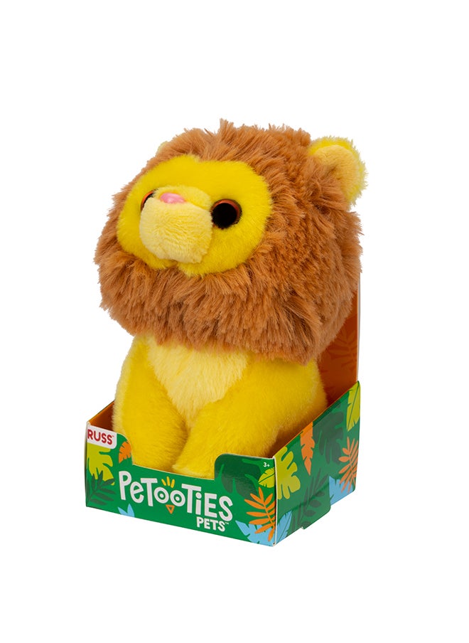 RUSS - PetootiesJungleFriends4InchLion - Image 1