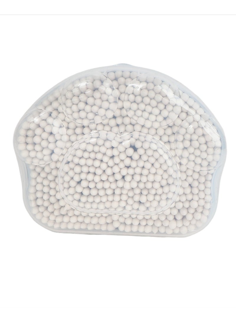 Meow Claw Large Canned Bamboo Cotton Swabs 500  - Image 1