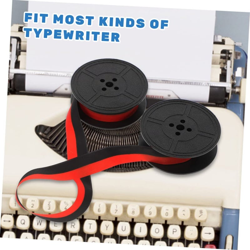 Lurrose 6 مجموعات بكرات شريط طباعة بديلة أشرطة حبر للآلة الكاتبة - Image 3