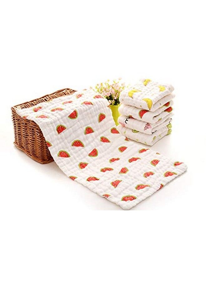 MOM'S HOME - Organic Cotton Muslin Wash Baby Bath Towel (Multi Color) 105X105 Cm - Image 1