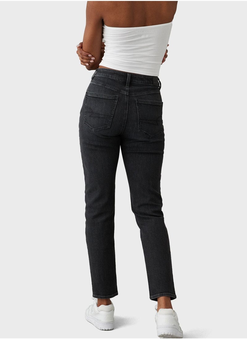 American Eagle - High Waist Mom Jeans - Image 1