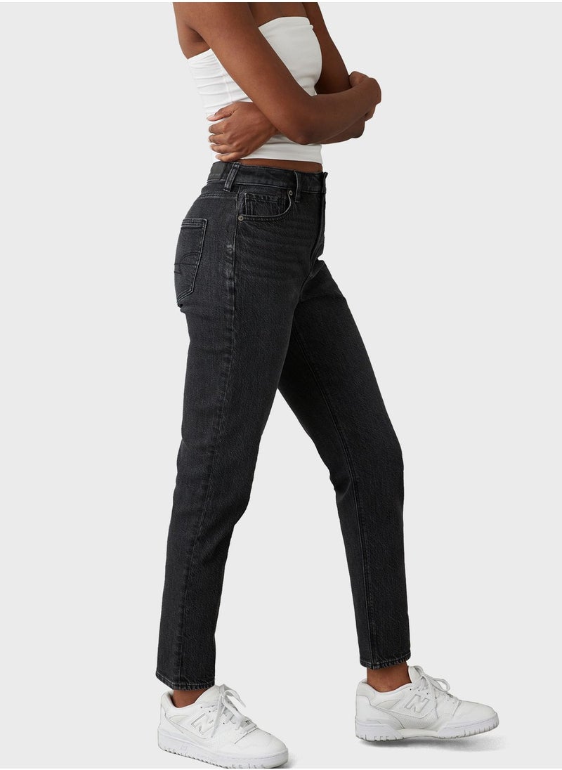 American Eagle - High Waist Mom Jeans - Image 1
