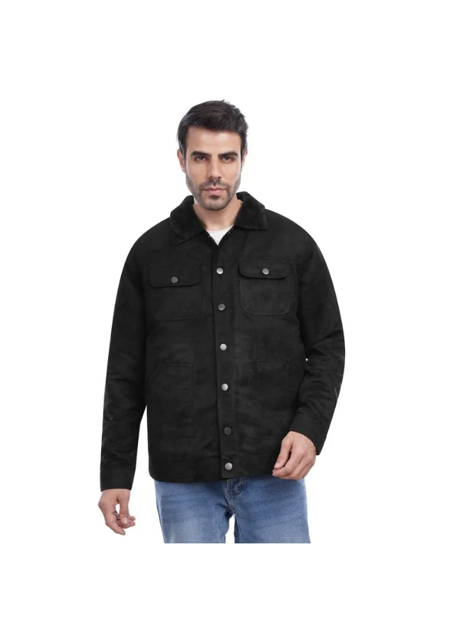 كوب جاكيت رجالي عصري بأكمام طويلة