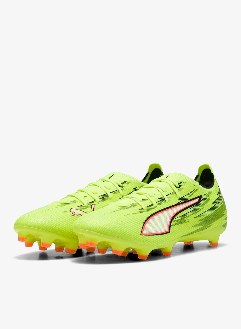 Puma Yellow Alert-PUMA Black-Glowing Red-Lime Squeeze Ultra 6 Match FG for Men | Best Price UAE