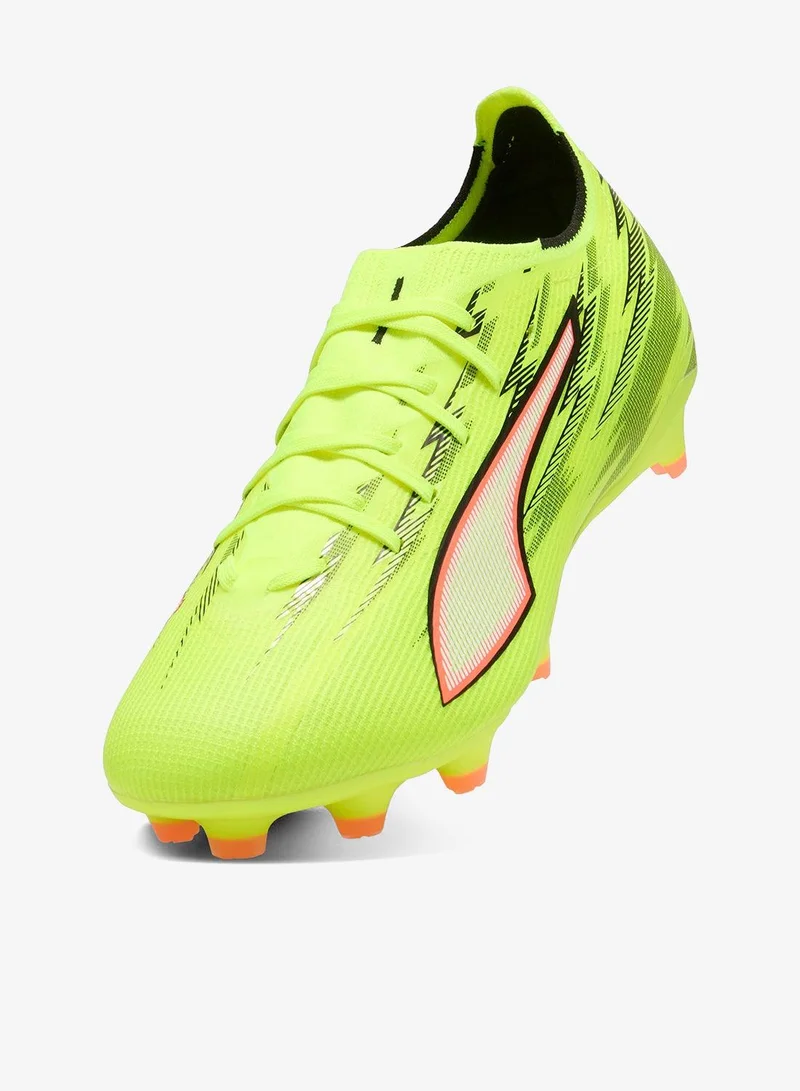 Puma Yellow Alert-PUMA Black-Glowing Red-Lime Squeeze Ultra 6 Match FG for Men | Best Price UAE