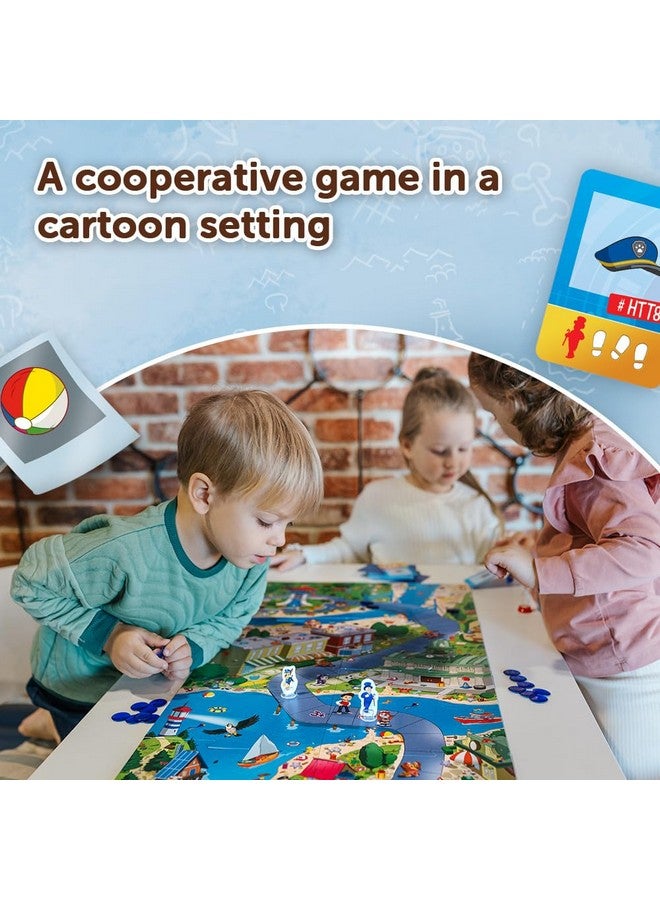 Trefl تريفيل - لعبة سباي غاي من باو باترول، لعبة تعاونية للتحقيق، لعبة لوحية عائلية، تشيس والفريق يبحثون عن الأدلة، لوحة كرتونية ضخمة، للبالغين والأطفال من عمر 3 سنوات وما فوق - Image 3