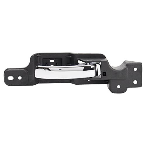 TRQ Left Interior Door Handle Chrome Compatible with 2008-2014 Dodge Challenger - Image 1