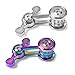 Chilvil Fidget Spinner for AdultsEaster Basket Stuffer Gift for Teen Boy Men Metal Silent Cool Gadgets Quiet Figette Office Desk Toy Anxiety Stress Calm Down Sensory Autism ADHD Valentines Day ColorSilver - Image 2