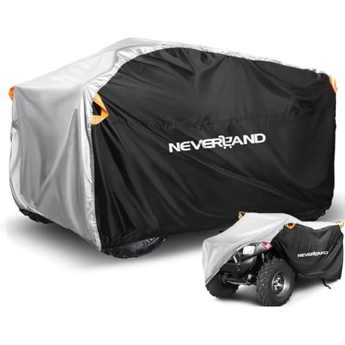 NEVERLAND غطاء ATV من NEVERLAND مقاوم للماء ثقيل الوزن XXXL عالمي لتخزين الدراجات الرباعية في الهواء الطلق غطاء مطر لجميع الأحوال الجوية لدراجات بولاريس سبورتسمان ياماها هوندا كاواساكي - Image 1