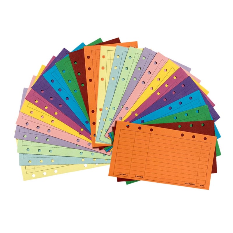 12 Colors 24pcs Cash Envelopes Set for Budgeting Money Saving and Expense Tracking - Image 2
