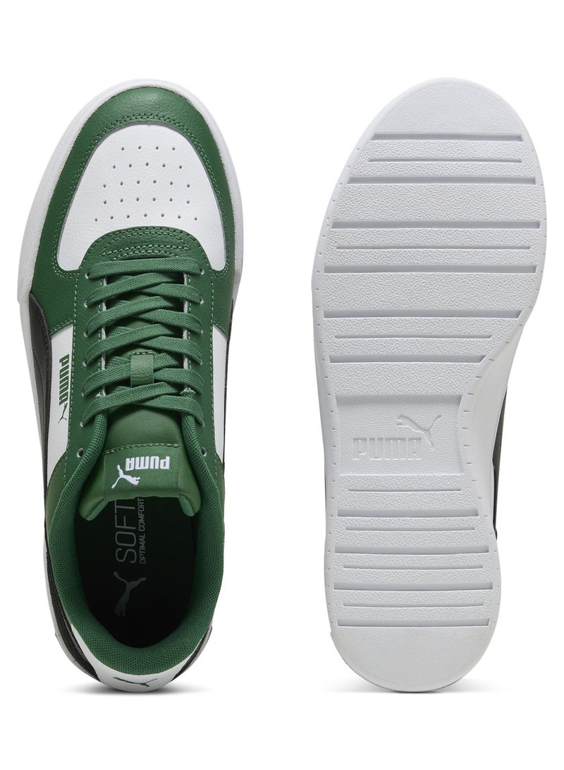 PUMA Caven Mix Unisex Green Sneakers  - Image 4