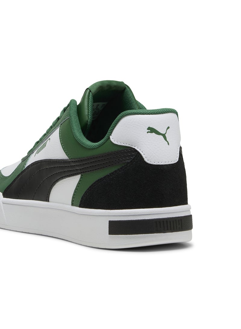 PUMA Caven Mix Unisex Green Sneakers  - Image 3