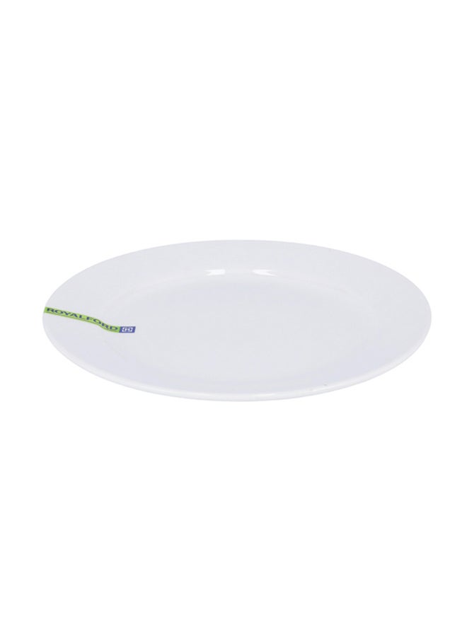 Royalford Magnesia Flat Plate White 8inch - Image 1