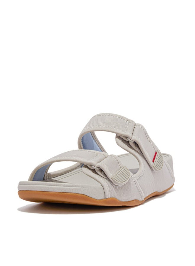 FitFlop 049-775 Fitflop Mens Gogh Moc Mens Adjustable Water-Resistant Slides GT3-A93 Grey - Image 2