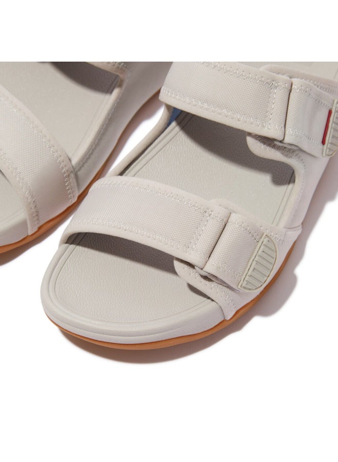 FitFlop 049-775 Fitflop Mens Gogh Moc Mens Adjustable Water-Resistant Slides GT3-A93 Grey - Image 4