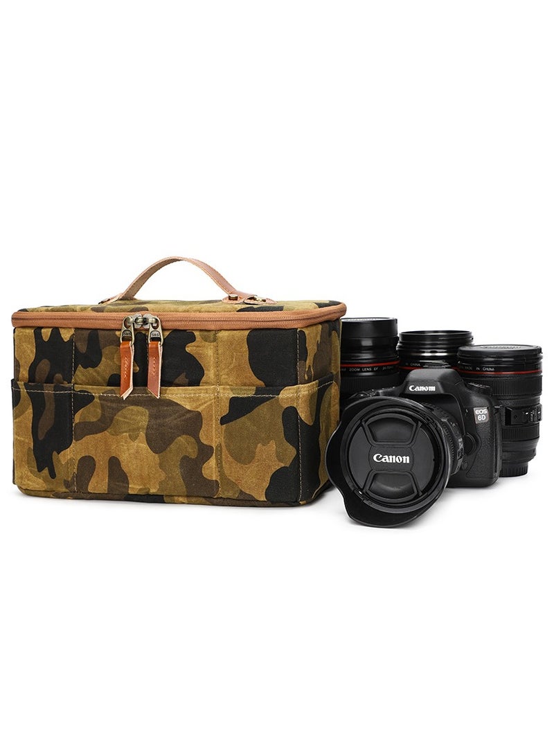 SLR digital camera liner bag micro single lens tube storage bag Portable photography lens bag is classified and placed for intimate protection - Image 3