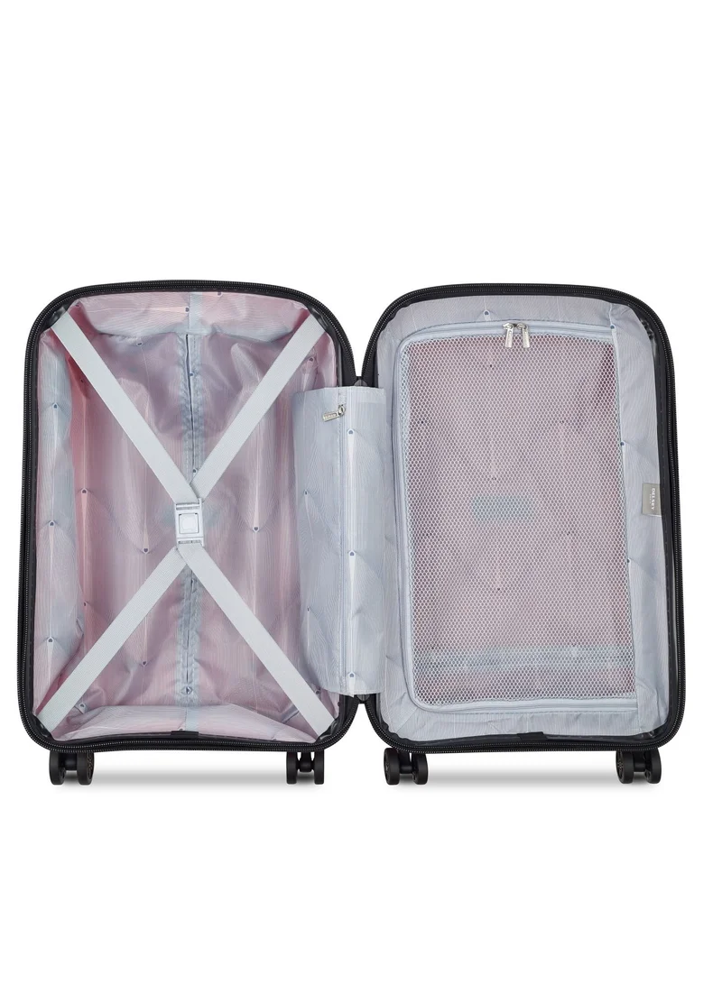 ديلسي _باريس Belmont+ 55cm Hardcase 4 Double Wheel Non-Expandable Cabin Luggage Trolley Faded Red