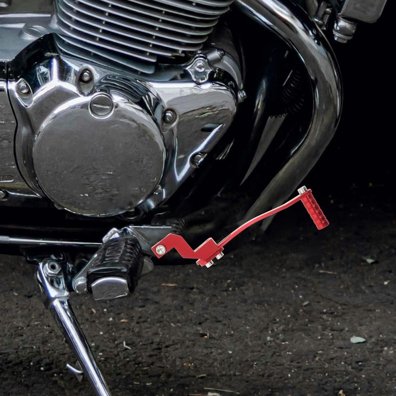 Red Aluminum Alloy Motorcycle Shifter Lever Gear Change Pedal For Dirt Bikes - Image 5