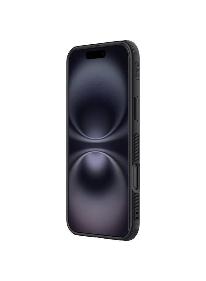 نيلكين جراب لهاتف iPhone 16 Plus Frosted Shield Pro PC + جراب هاتف TPU - Image 3