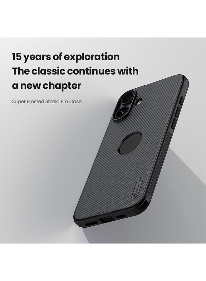 نيلكين جراب لهاتف iPhone 16 Plus Frosted Shield Pro PC + جراب هاتف TPU - Image 4