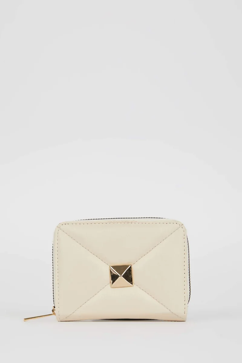 ديفاكتو Women Faux Leather Wallet
