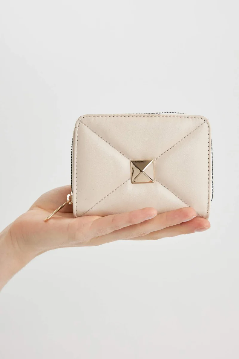 ديفاكتو Women Faux Leather Wallet