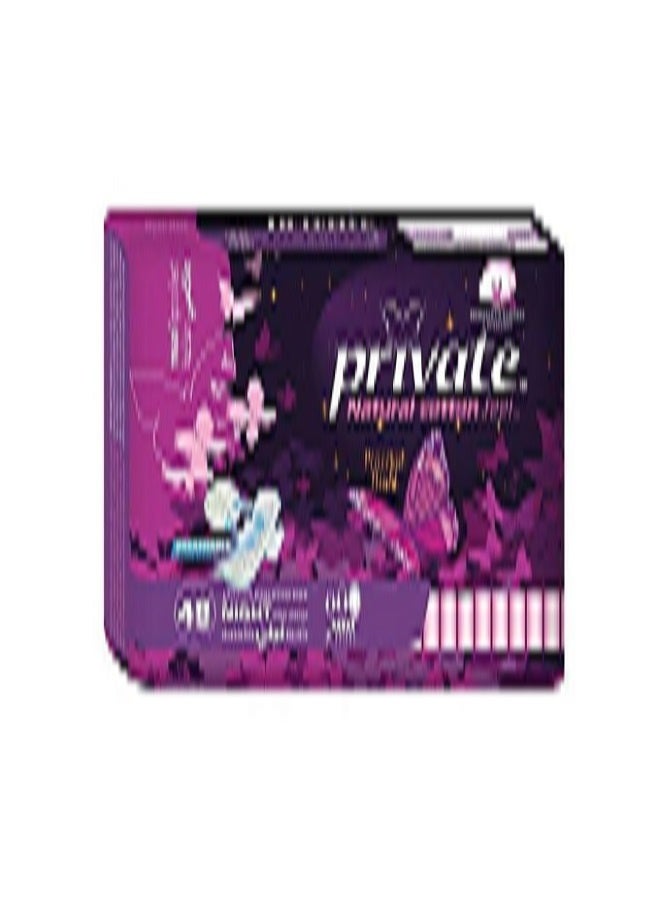 Maxi Night Sanitary Pads with Wings - Family Value Pack (48 Pads) | Ultra Protection & Cotton Feel