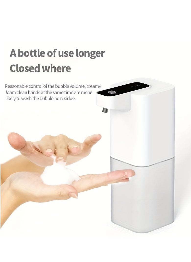 Touchless Foaming Soap Dispenser - 400ml USB Rechargeable, Sleek Design for Home & Office Hygiene - pzsku/Z0C30CECC4173D5A0EAF7Z/45/_/1723109049/7197c421-edde-4490-875f-6b6d27fae3e5