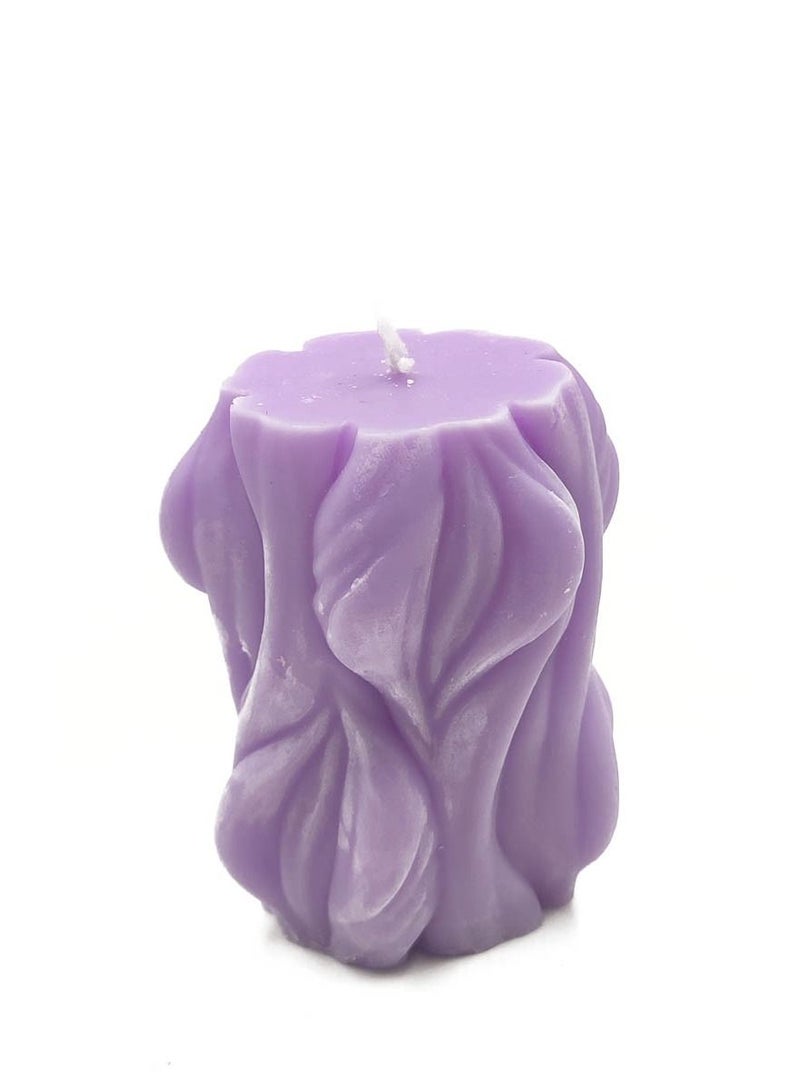 co arma A scented candle in the shape of a tree trunk, in four colors and different scents, 10 cm - Image 4