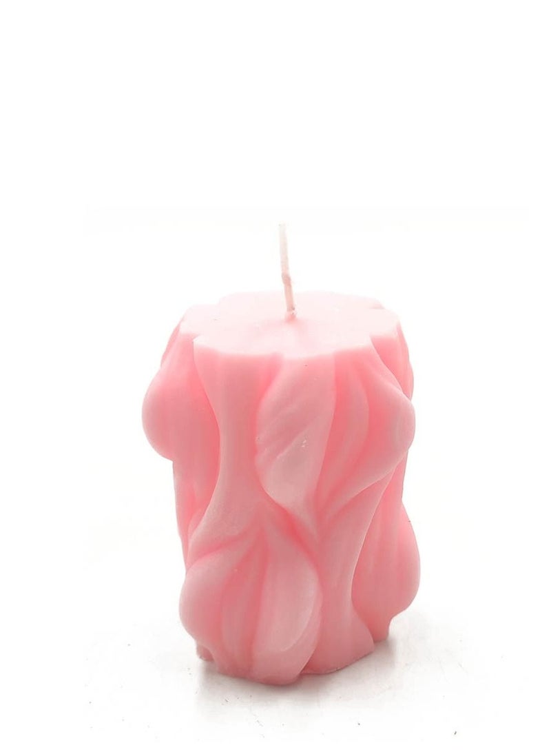 co arma A scented candle in the shape of a tree trunk, in four colors and different scents, 10 cm - Image 2