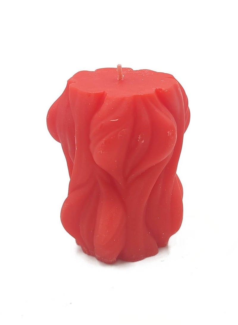 co arma A scented candle in the shape of a tree trunk, in four colors and different scents, 10 cm - Image 5