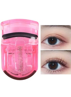 Goolsky 1pc Mini Plastic Eyelash Curler Portable Eyelashes Curling Clip Lash Tweezers Cosmetic Makeup Tools Accessories  - Image 1