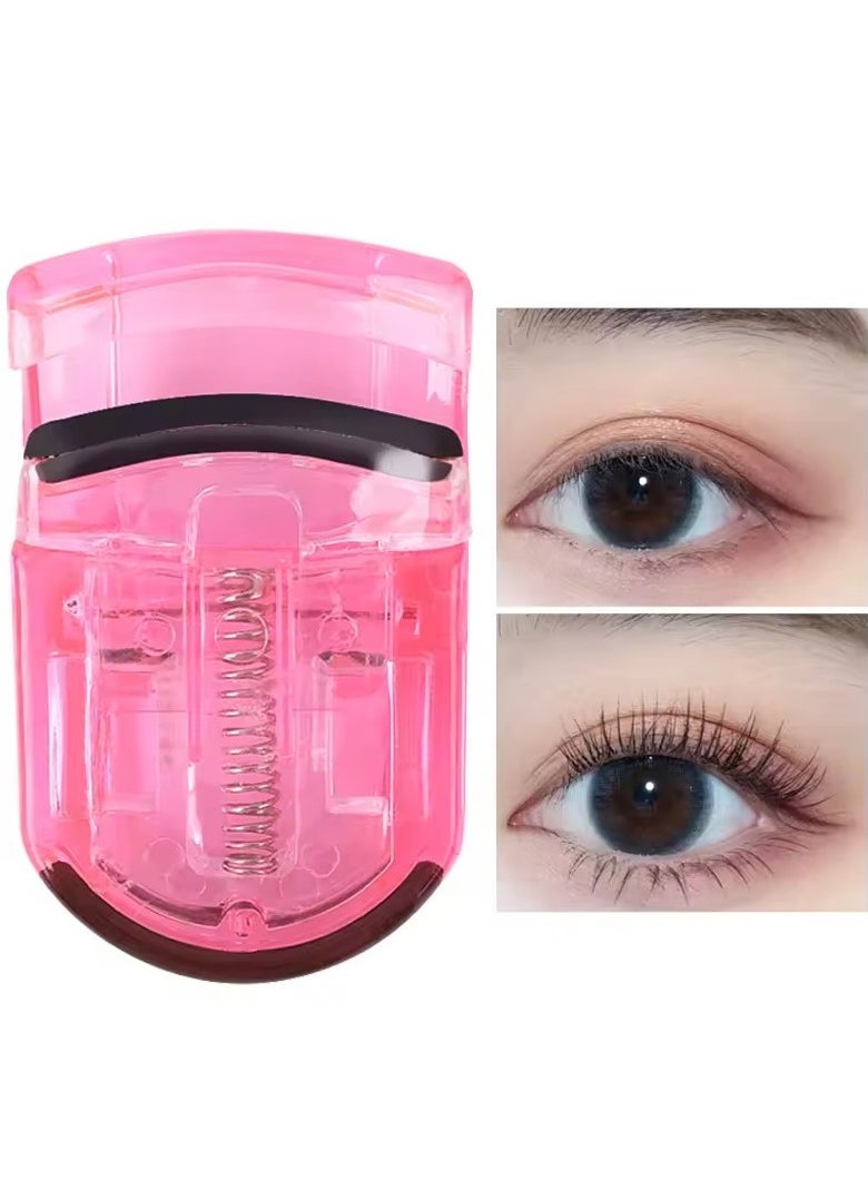 Goolsky 1pc Mini Plastic Eyelash Curler Portable Eyelashes Curling Clip Lash Tweezers Cosmetic Makeup Tools Accessories  - Image 1