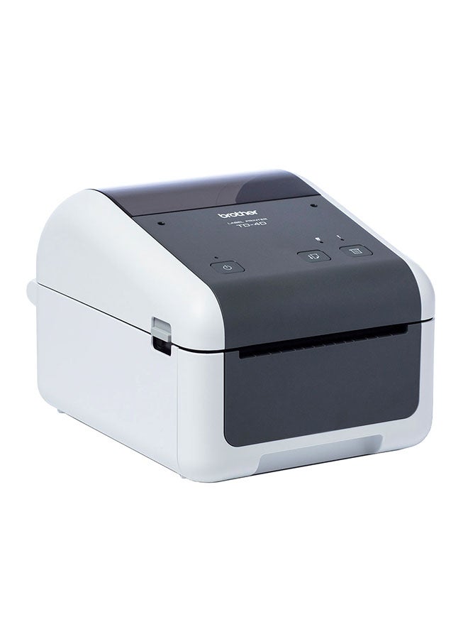 بروذر طابعة ملصقات بروذر TD-4410D رمادي/ أبيض - Image 3