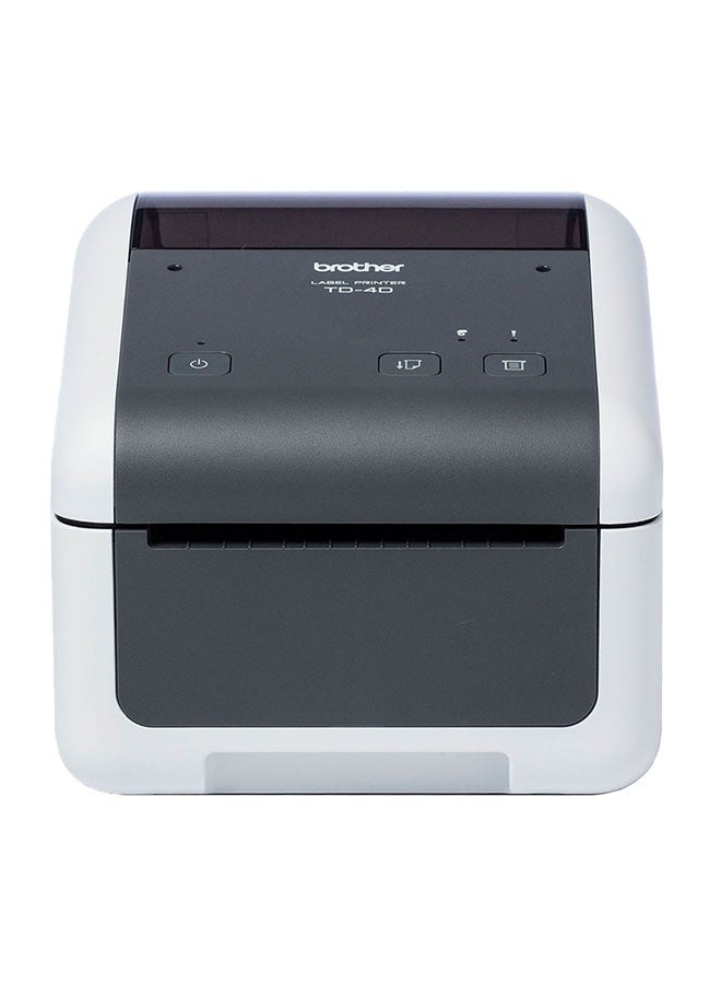 بروذر طابعة ملصقات بروذر TD-4410D رمادي/ أبيض - Image 1