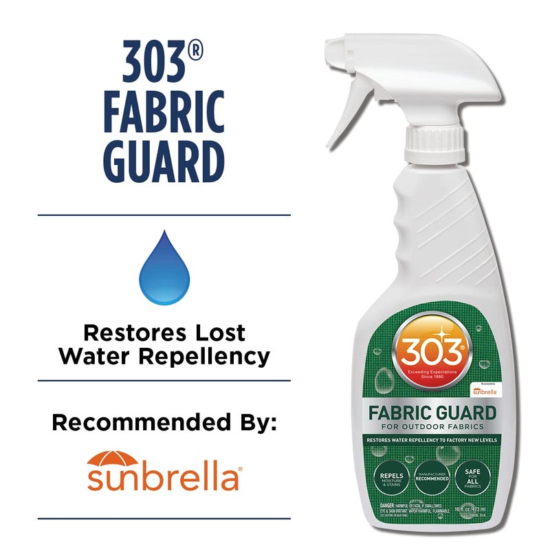 303 Products 303 Fabric Guard - Restores Water and Stain Repellency To Factory New Levels, Simple and Easy To Use, Manufacturer Recommended, Safe For All Fabrics, 32oz (30606CSR) - Image 2